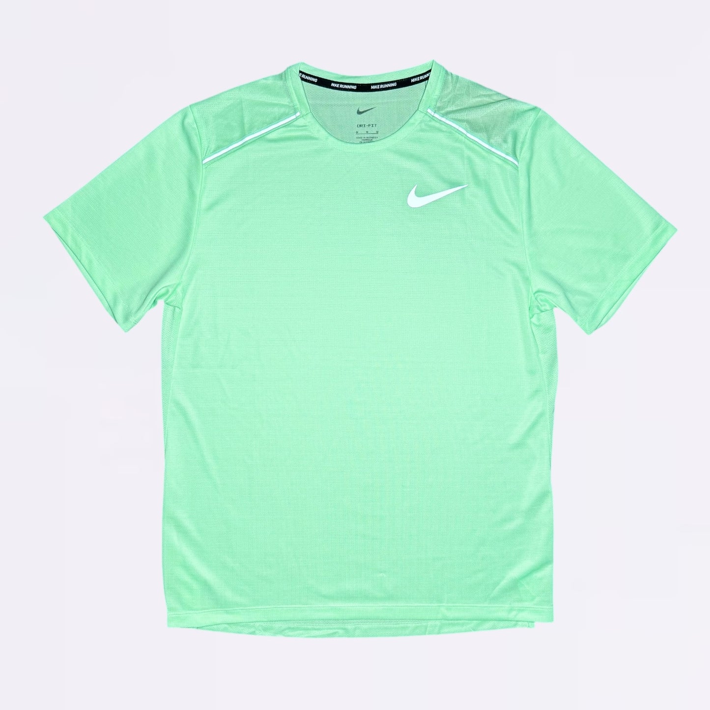 Nike Miler & Challenger Set - Tee & Shorts - Vapour Green