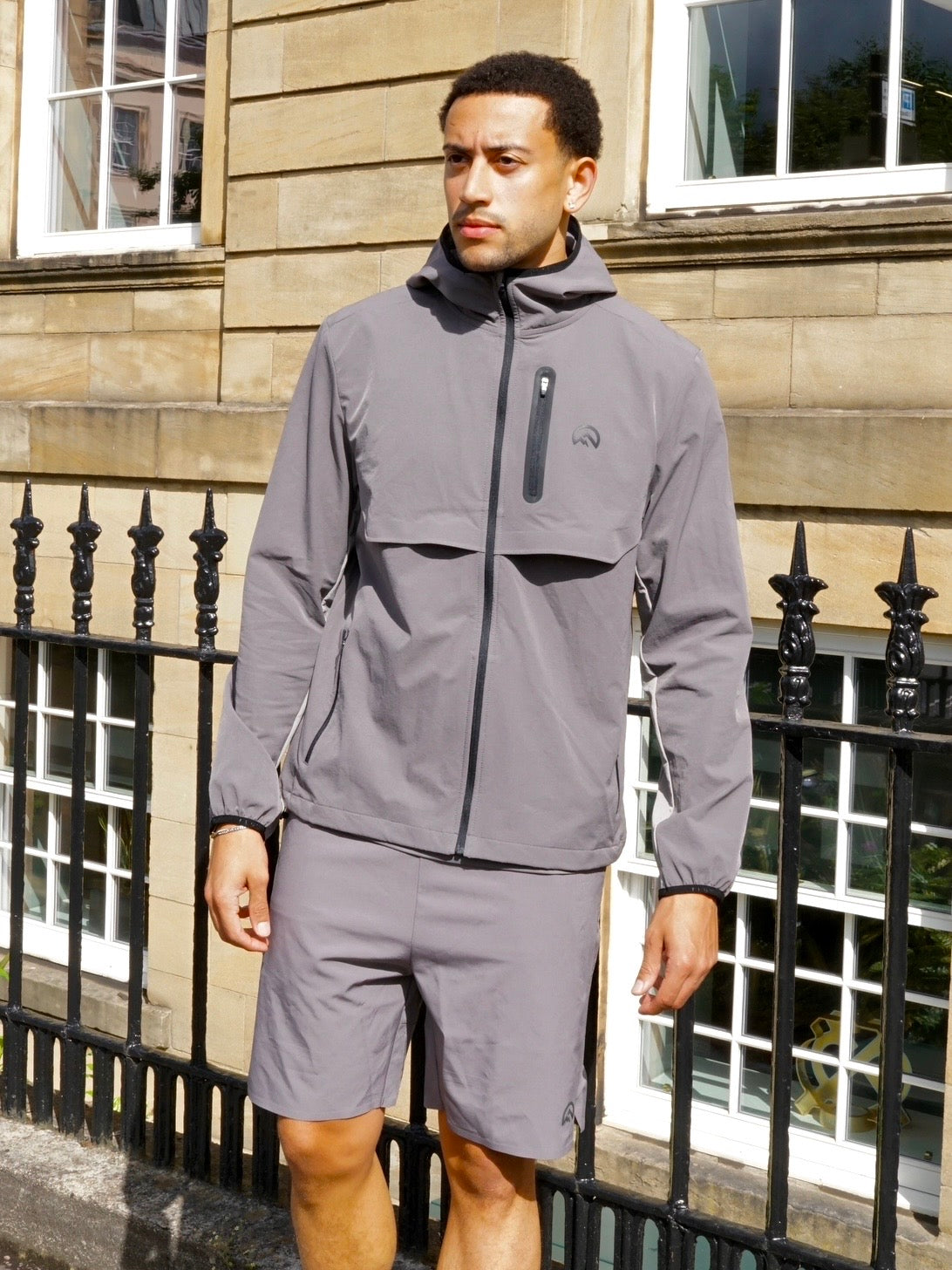 Flux Versatility 3 Piece Shorts Set - Grey