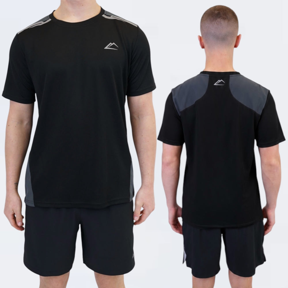 ActiveLine Tempo Set - T-Shirt & Shorts - Black