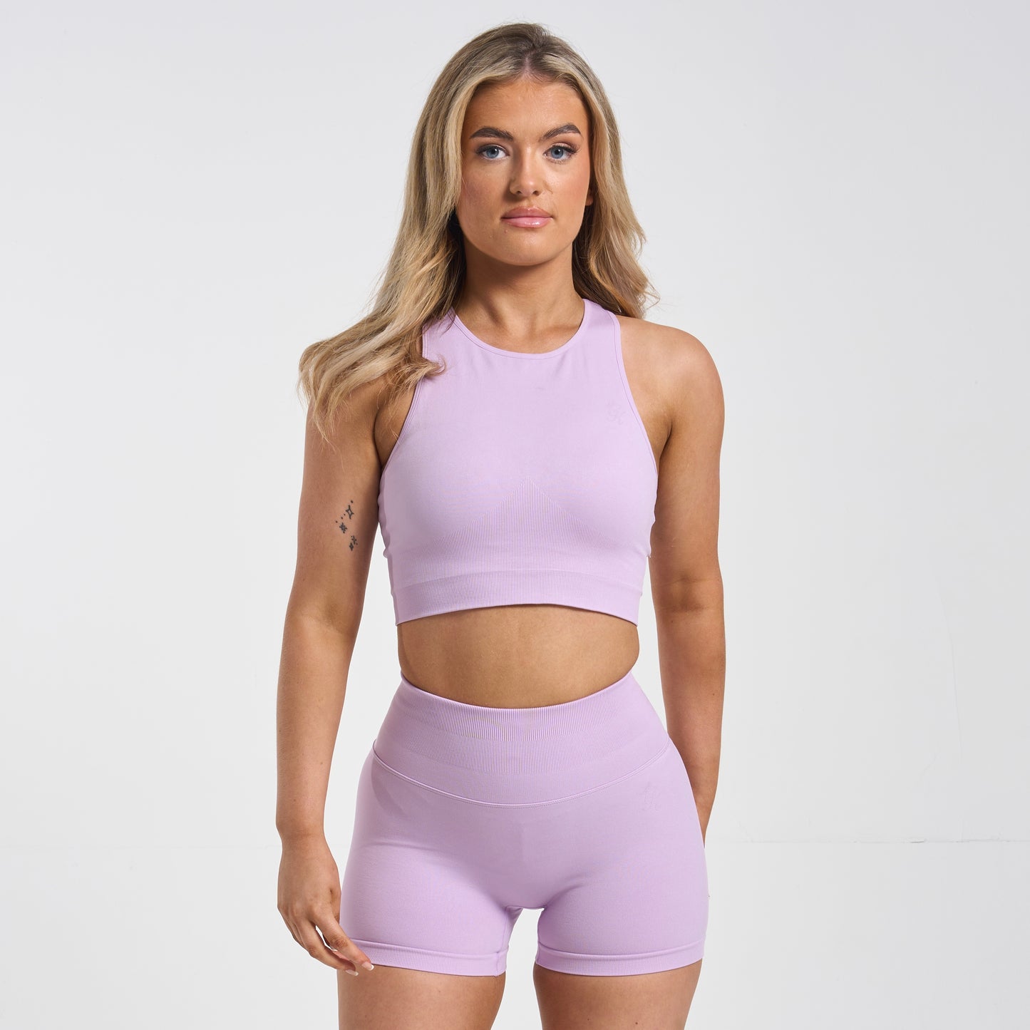 Gym King 365 Scrunch Short - Lilac
