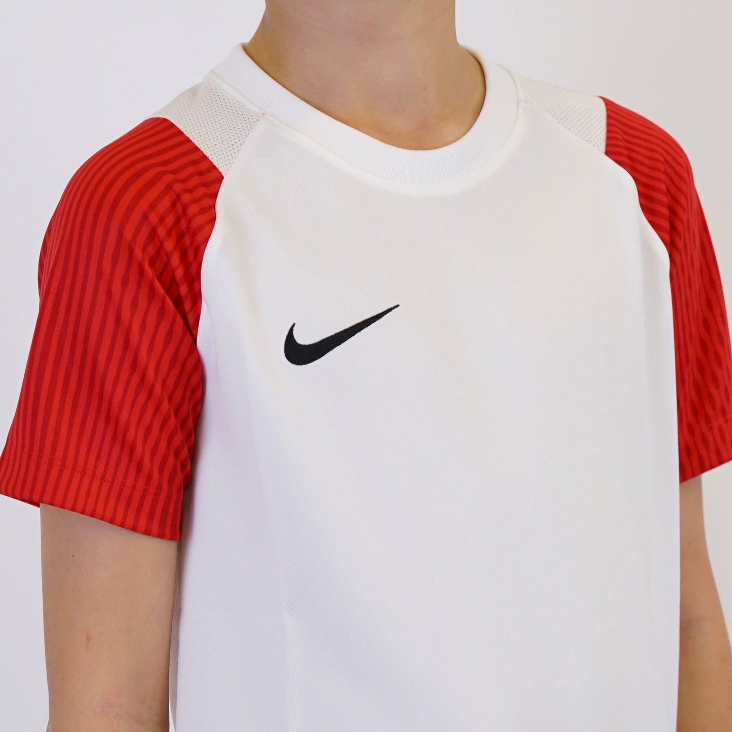 Nike Dri-Fit Academy 2.0 Tee - White / Red (Junior)