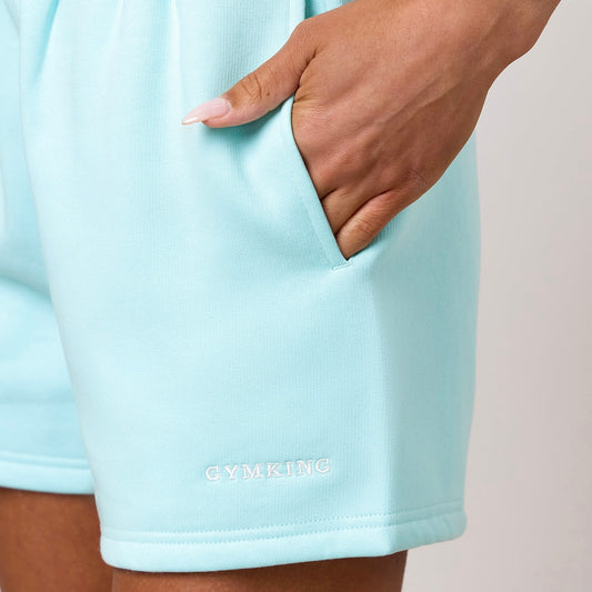 GymKing 365 Fleece Short - Turquoise