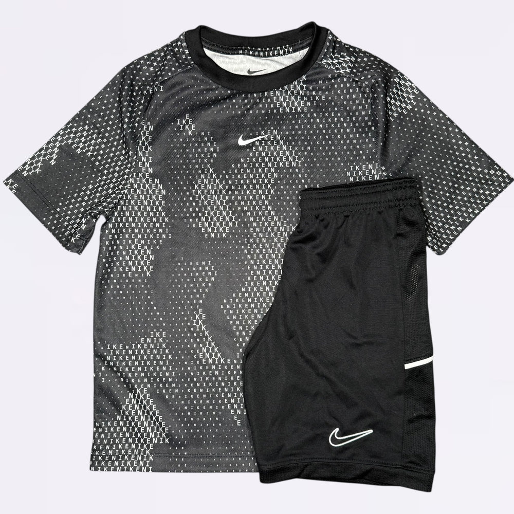 Nike Pixel & Academy Set - Black (Junior)