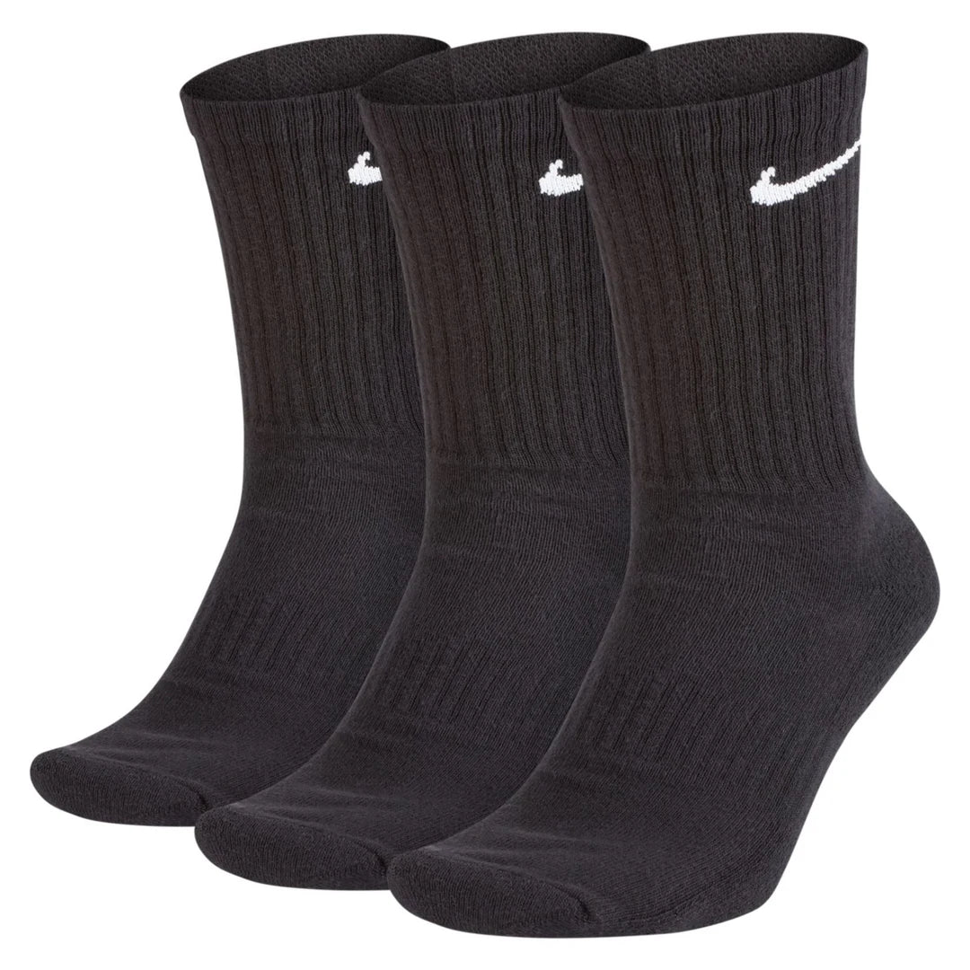 Nike Crew Socks - Black (3 pck)