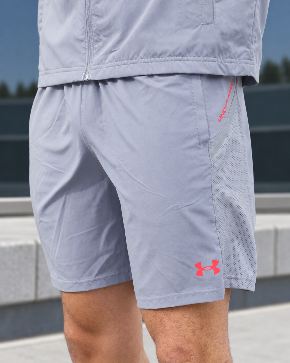 Under Armour 3 Piece Set - Grey / Red