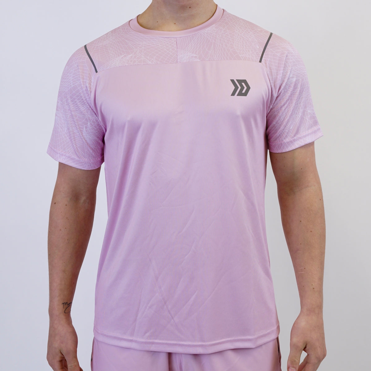 DASH Hyperweb Tee - Pink Foam