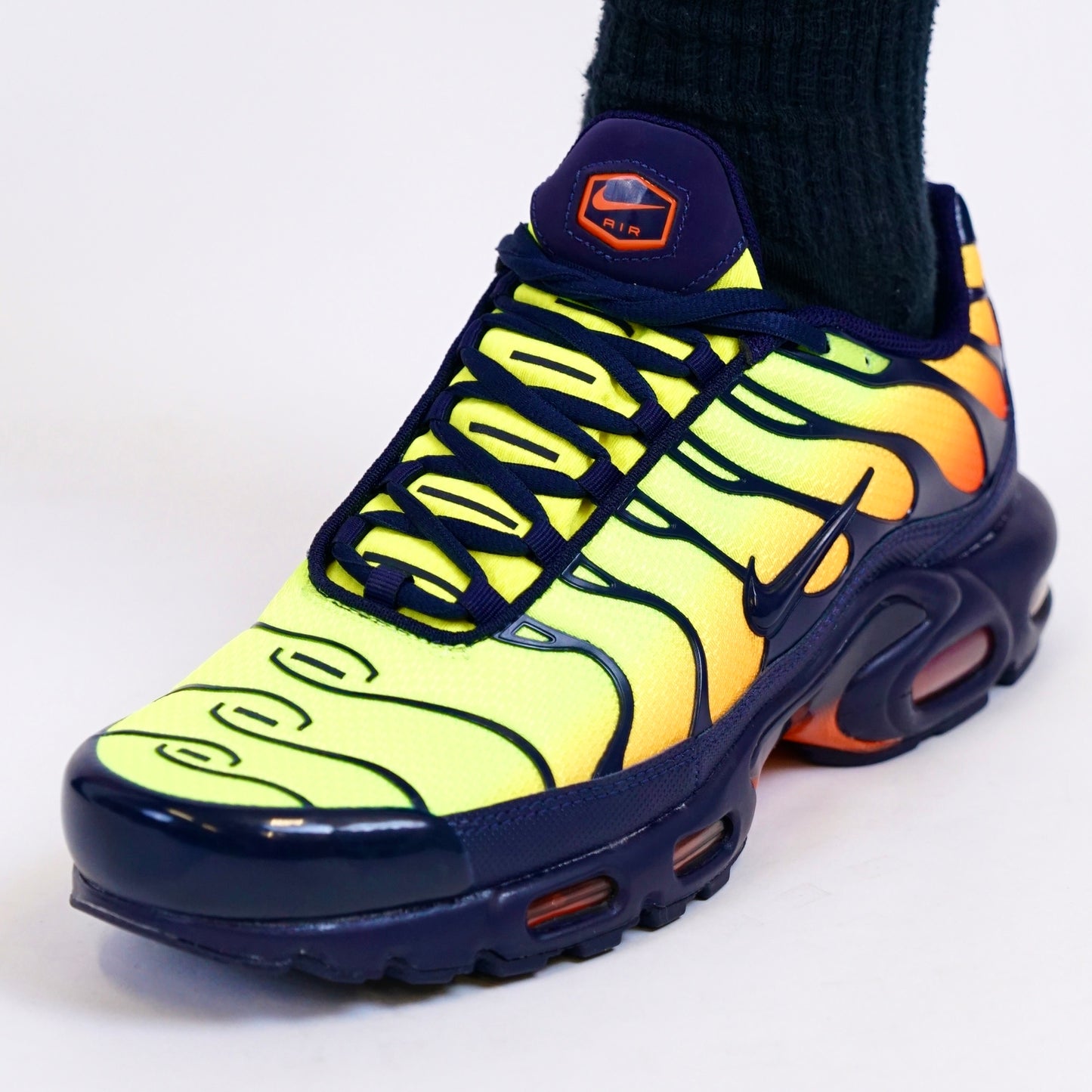 Nike Air Max Plus Red Fade Lemon Sherbet