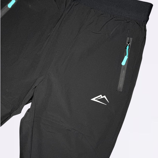 ActiveLine Wave Bottoms - Black / Turquoise
