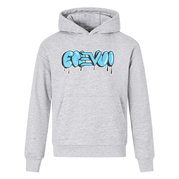 ENVI Graffiti Hoodie - Grey / Blue