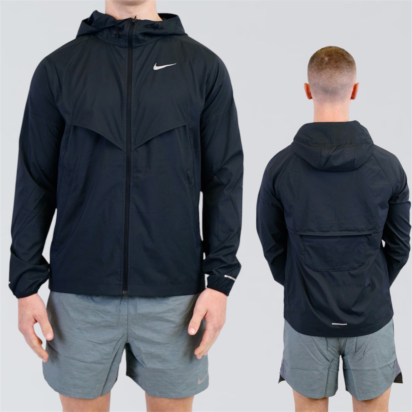 Nike Windrunner & Challenger Set - Black / Grey