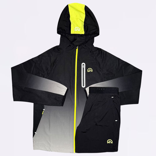 Flux Gradient Set - Black / Grey / Neon (Junior)
