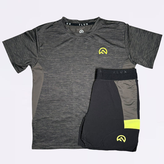 Flux Panel & Curve Set - Black / Neon (Junior)