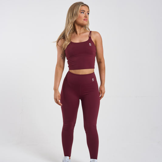 Gym King 365 Bra & Leggings  Set - Cherry
