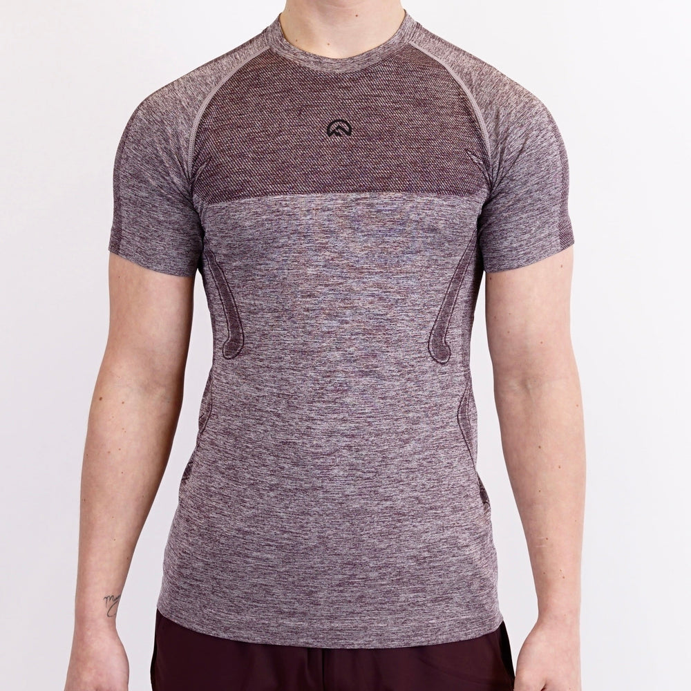 Flux Contour Seamless Tshirt - Grape