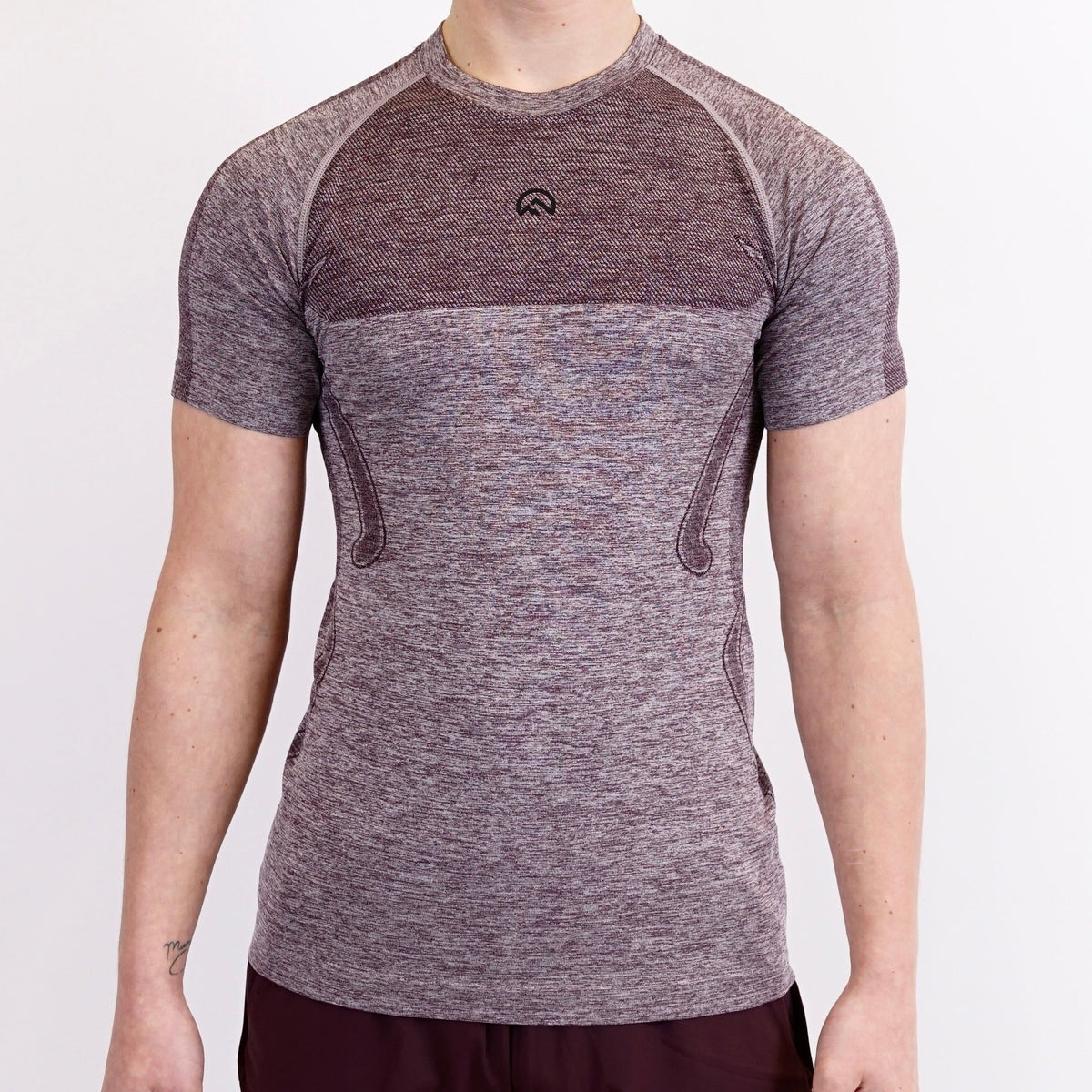 Flux Contour Seamless Tshirt - Grape