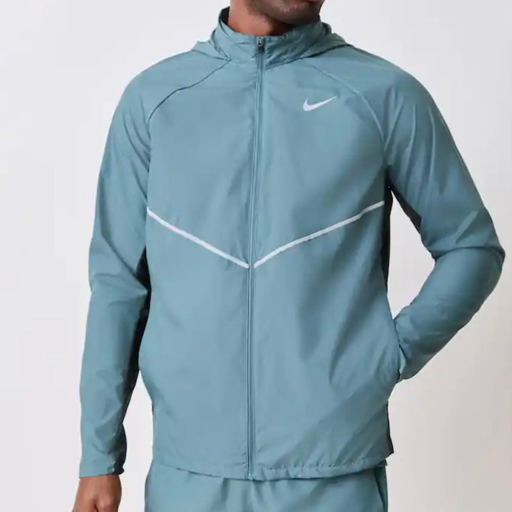 Nike Packable Hood Jacket - Vintage Green