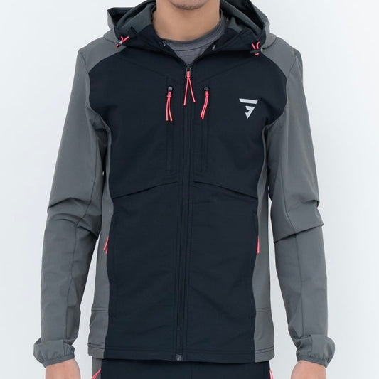 GRIID Edge Jacket - Grey / Black / Pink