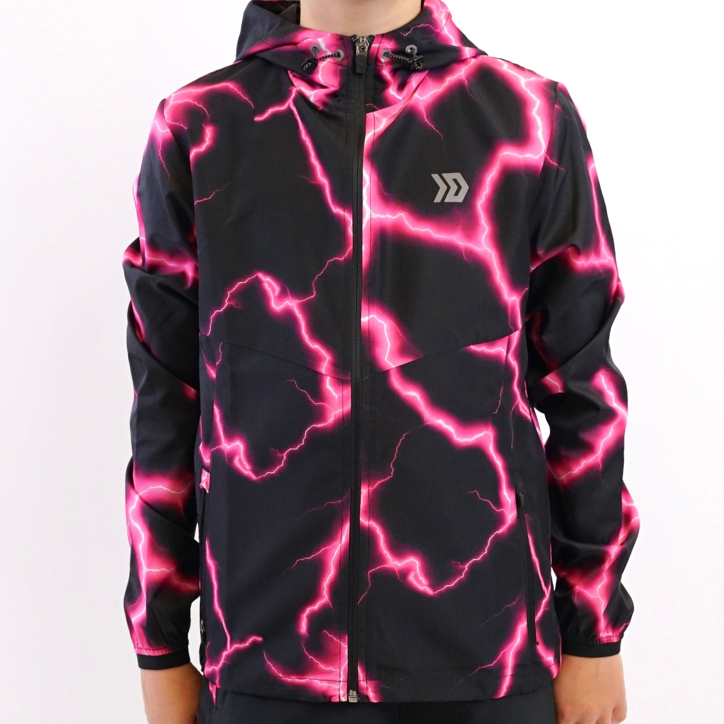 DASH Lightning Windrunner Set - Black / Pink (Junior)