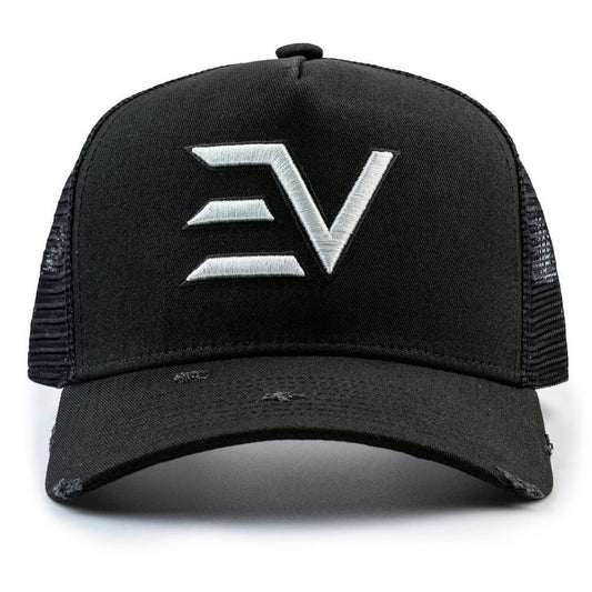 ENVI Logo Trucker Hat - Black / Graphite