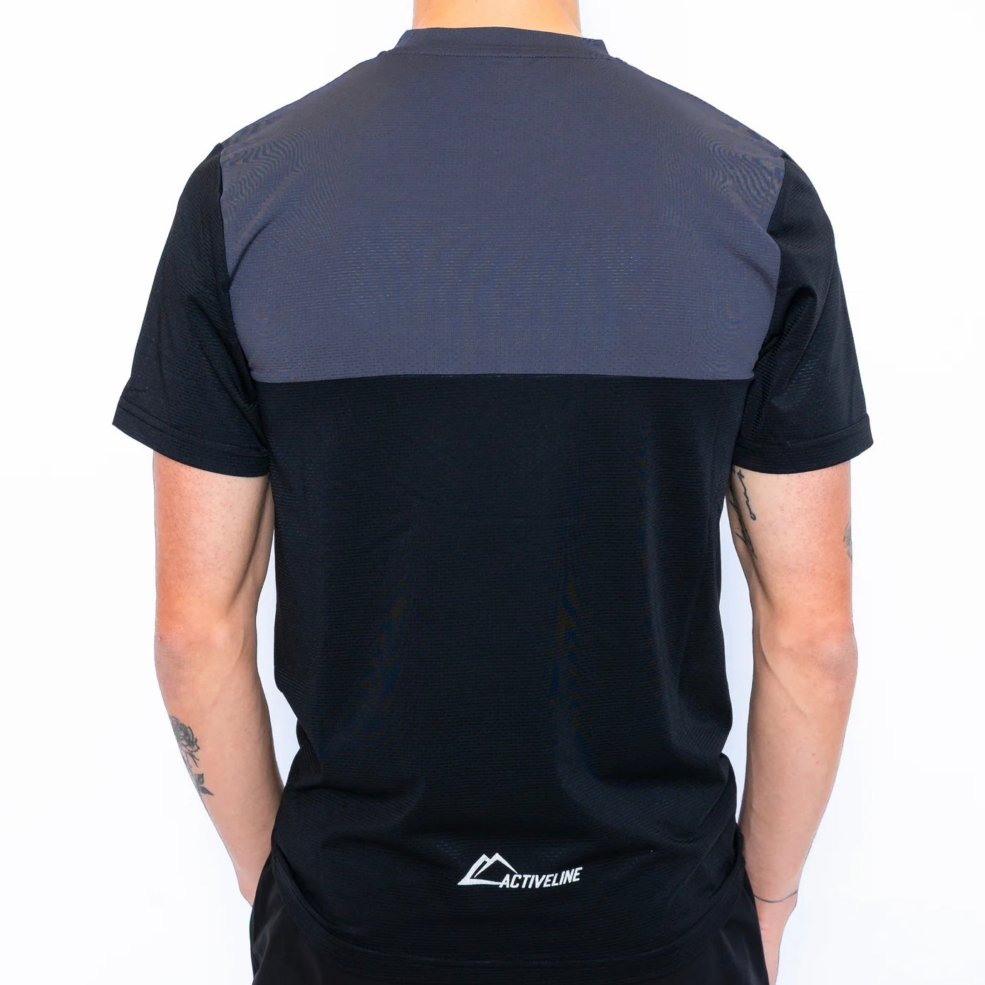 ActiveLine Line Tee - Black / Royal Blue