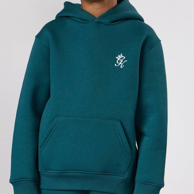 Gym King Fundamental Hood - Storm Teal (Junior)