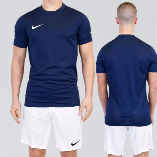 Nike Dri Fit Set - Navy / White