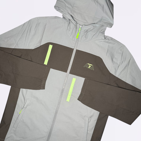 GRIID Triple G Windrunner - Storm Grey / Surge Green