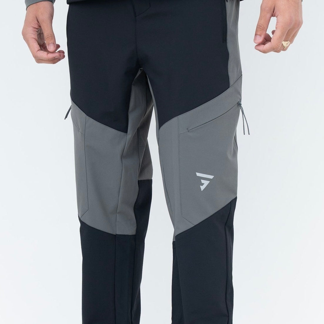 GRIID Trek Bottoms - Grey / Black