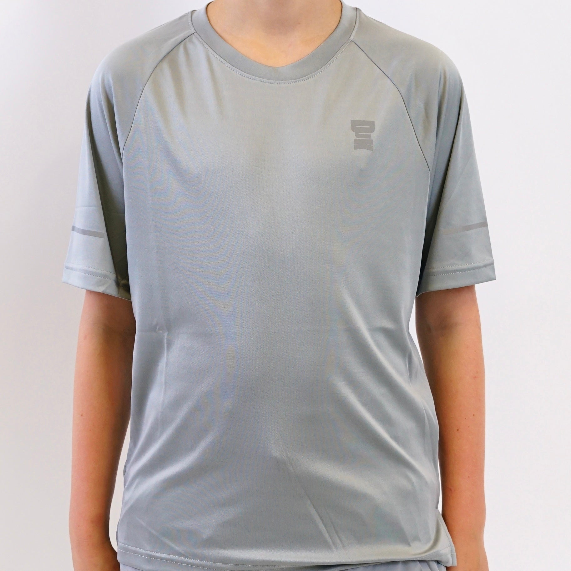 DJK Lifestyle Tee & Short Set - Grey (Junior)