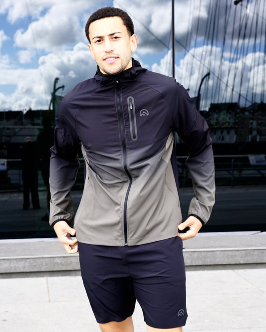 Flux Gradient 3 Piece Shorts Set - Black