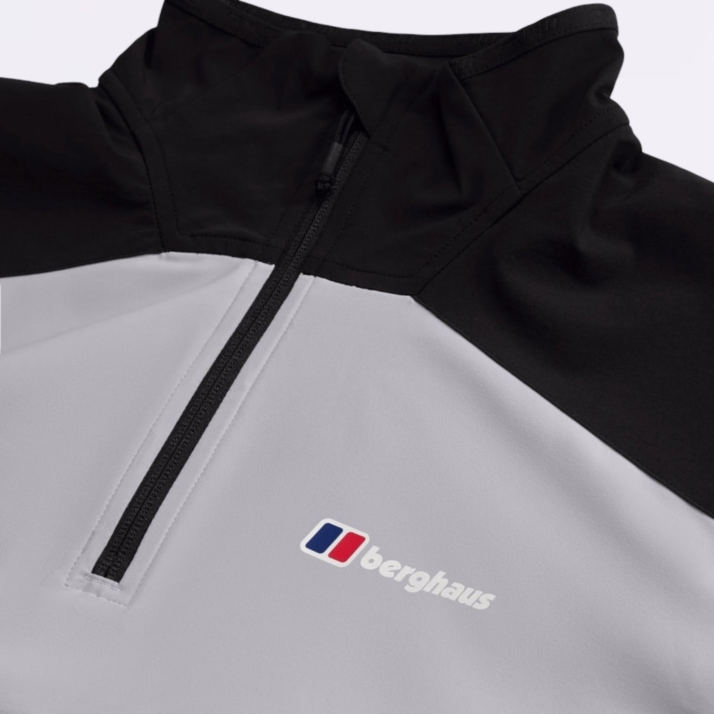 Berghaus Terrain Half Zip & Cargo Set - Light Grey / Black