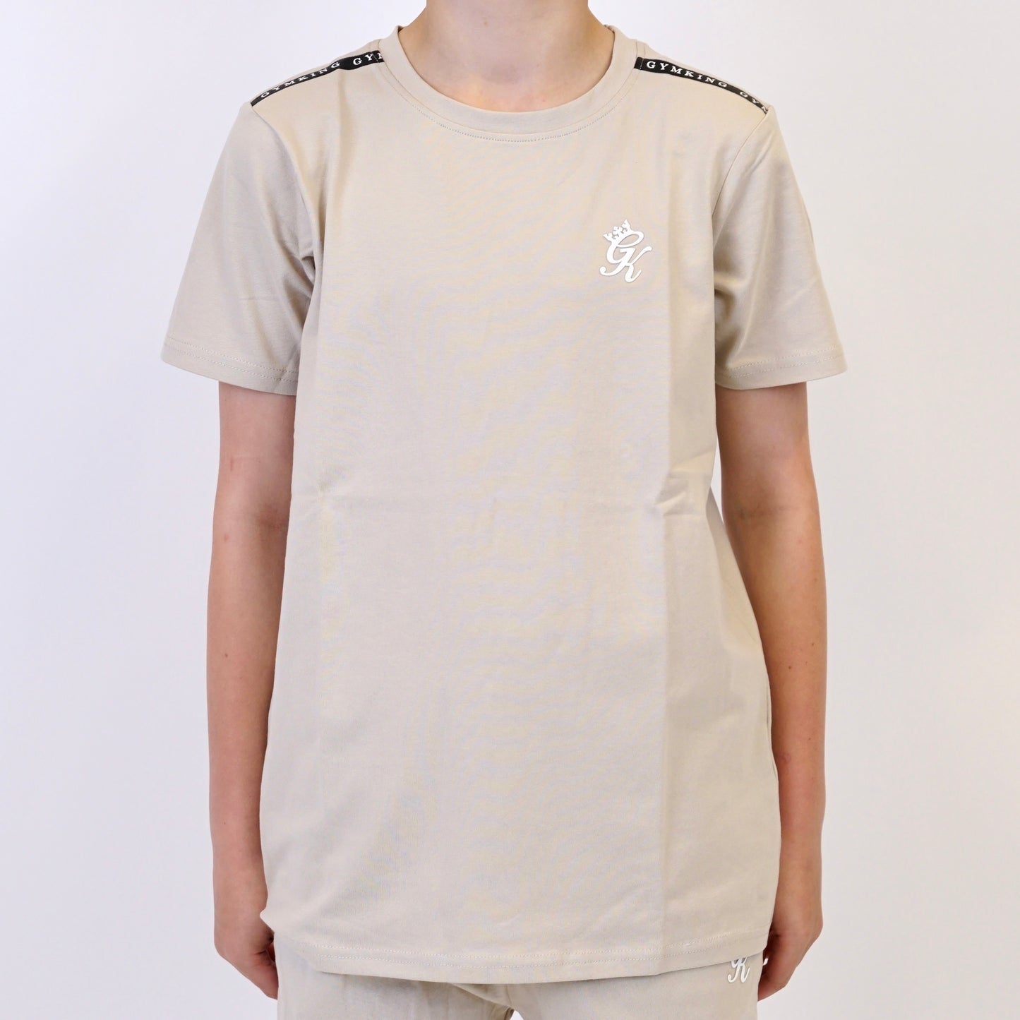 Gym King Taped Set - Beige (Junior)