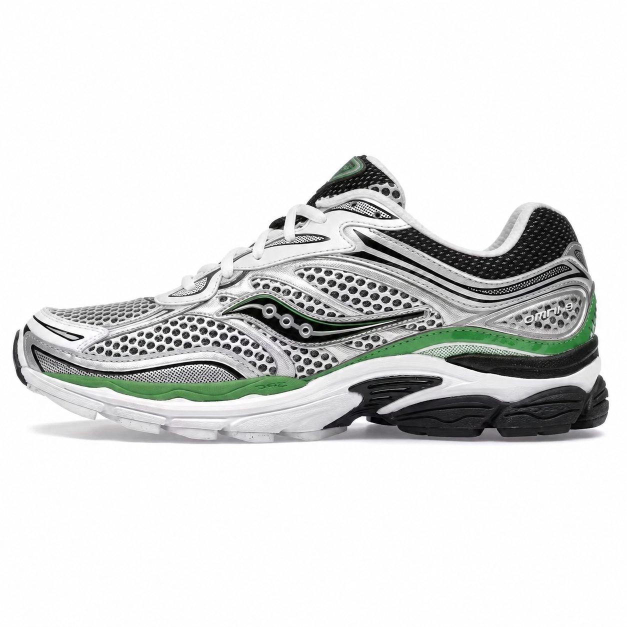 Saucony Pro Grid Omni 9 Silver Green