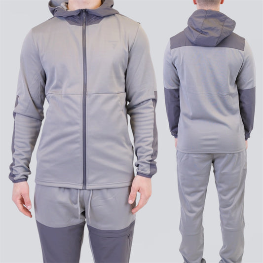 GRIID Cushy Jacket & Bottom Set - Light Grey