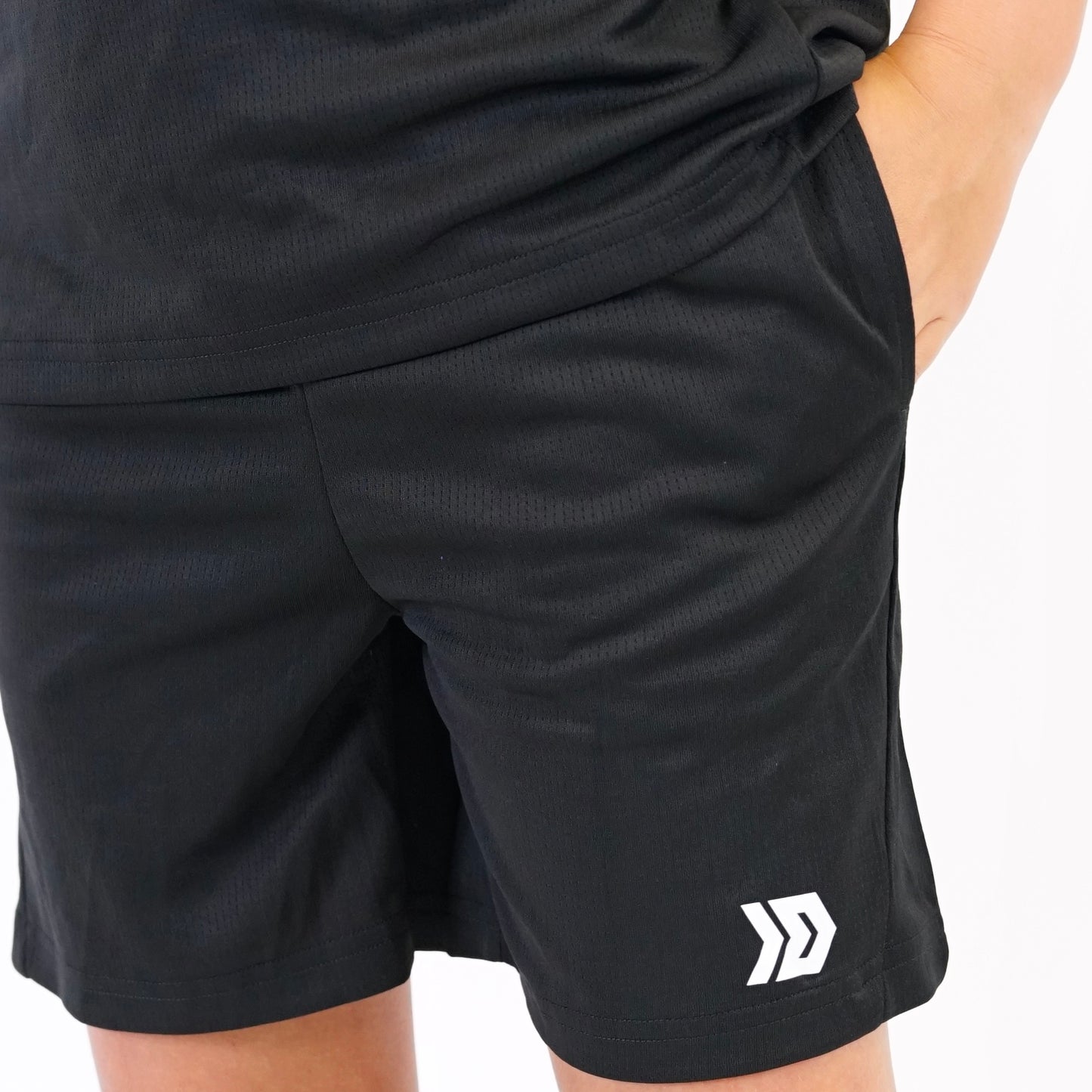 DASH Active Tee & Short Set - Black (Junior)