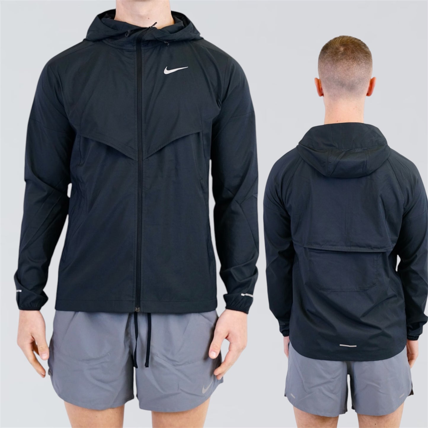 Nike Windrunner & Flex Set - Black / Grey