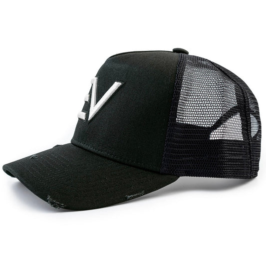 ENVI Logo Trucker Hat - Black / Graphite