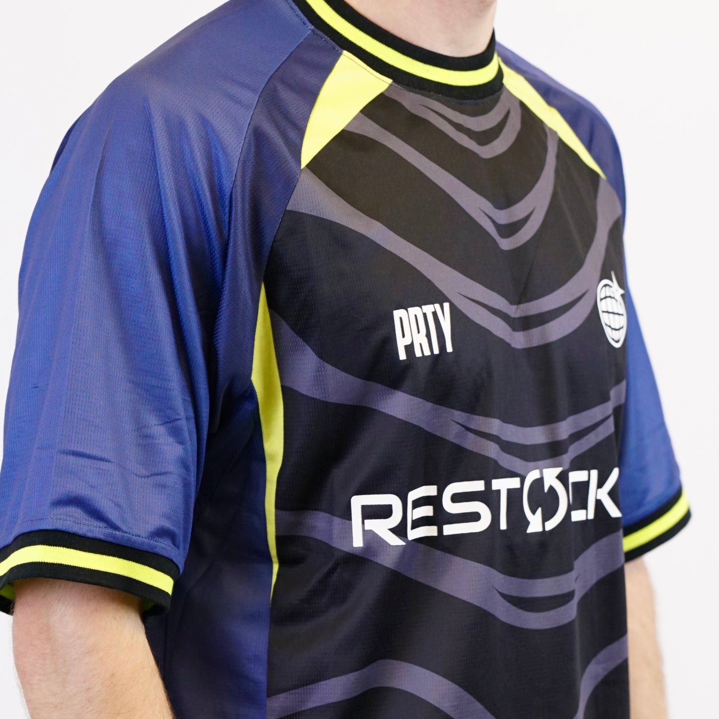 PRTY x RESTOCK3D TN Jersey - Black / Volt
