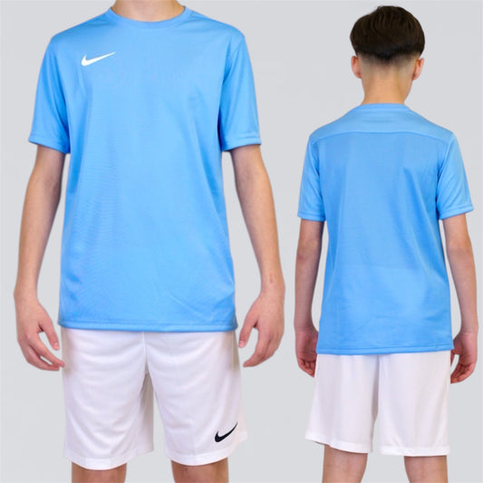 Nike Dri Fit Set - University Blue / White (Junior)