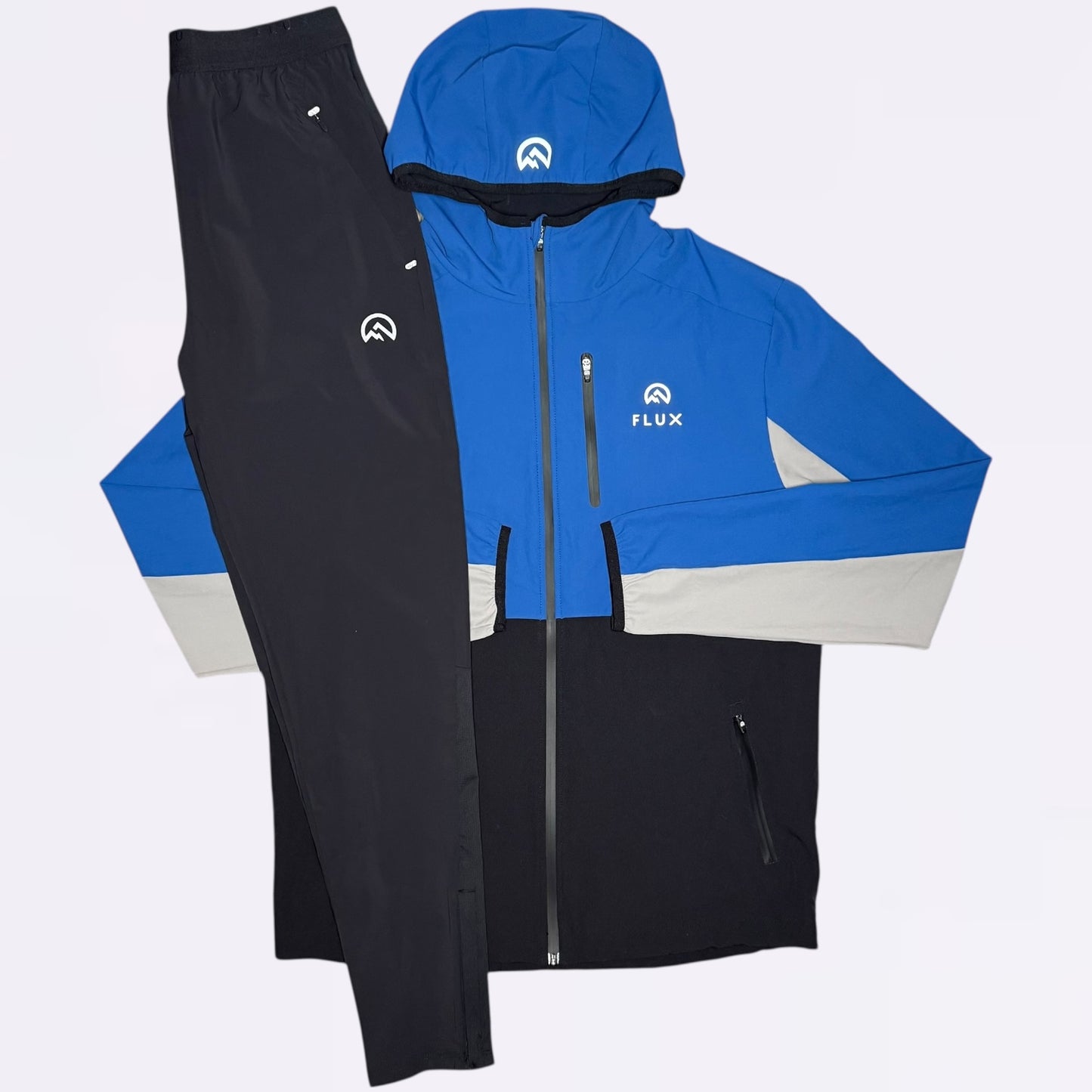 Flux Versatility & Running Set - Black / Blue / Grey (Junior)