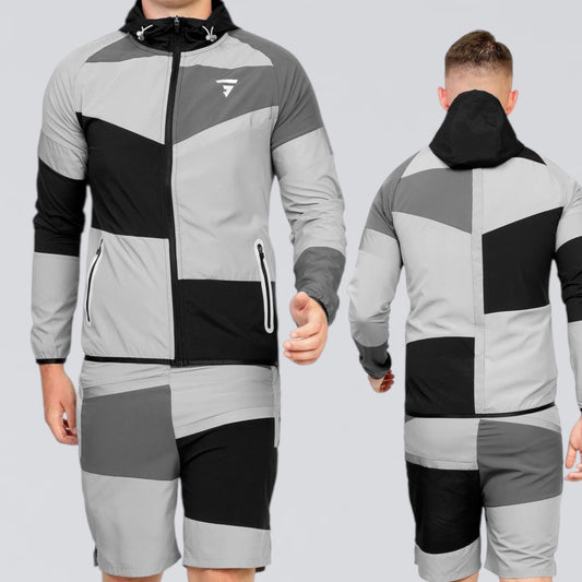 GRIID Panel Shorts - Platinum Grey