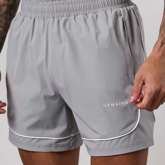 Gym King Core Pipe Shorts - Grey