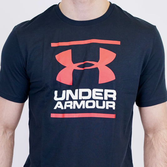 Under Armour Tee - Black / Crimson
