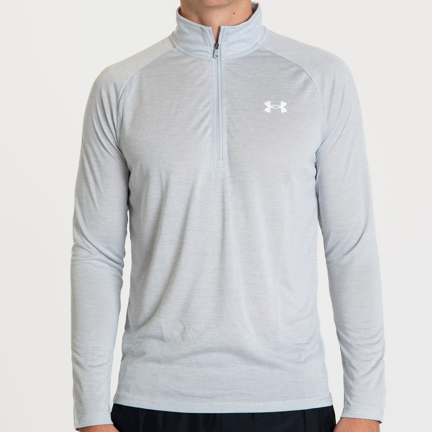 Under Armour Tech Half Zip - Light Grey
