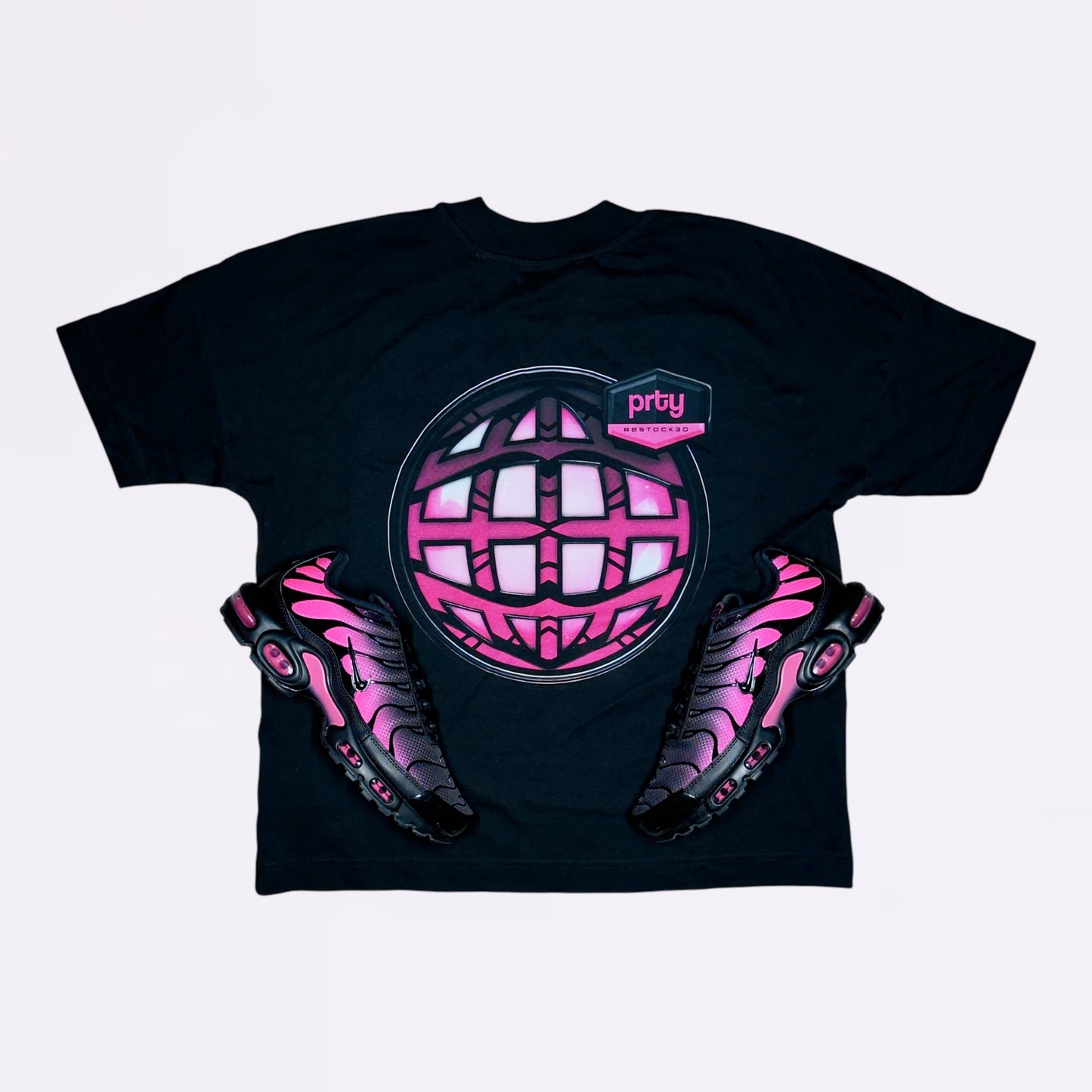 PRTY x RESTOCK3D HYPER PINK TN TOP