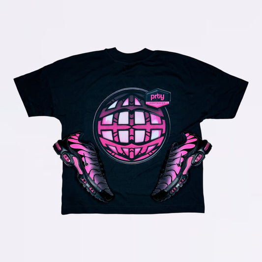 PRTY x RESTOCK3D HYPER PINK TN TOP