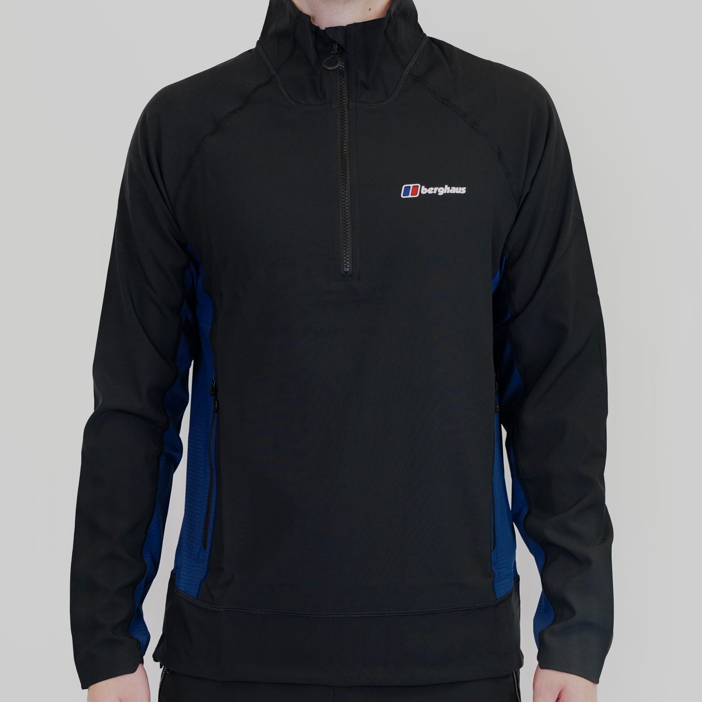 Berghaus Wavertree - Half Zip & Bottoms Set - Blue / Black
