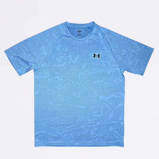 Under Armour Velocity Jacquard Tee - Sky Blue