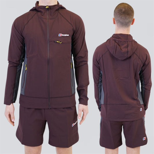 Berghaus Wavertree Set - Jacket & Shorts - Dark Purple
