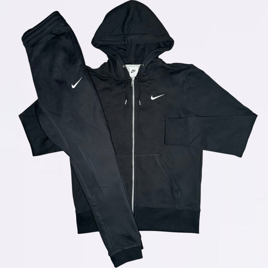 Nike Club Set - Zipper & Joggers - Black